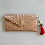 Banarasi Royale Envelope Classic Gold