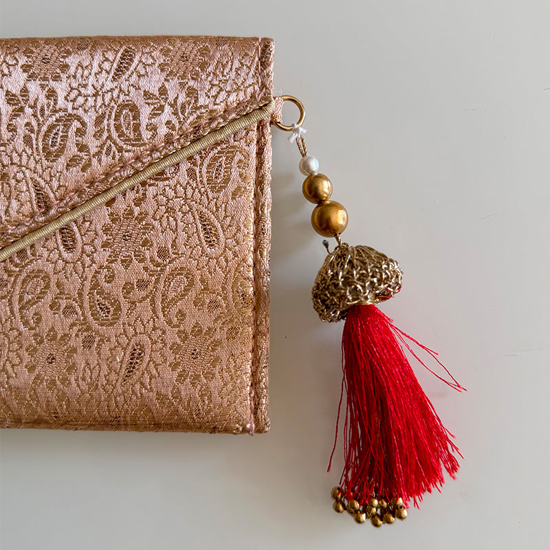 Banarasi Royale Envelope Classic Gold