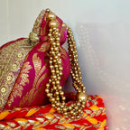 Banarasi Zari Potli Rani Pink
