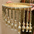 Golden Ghungroo Tassel Thali