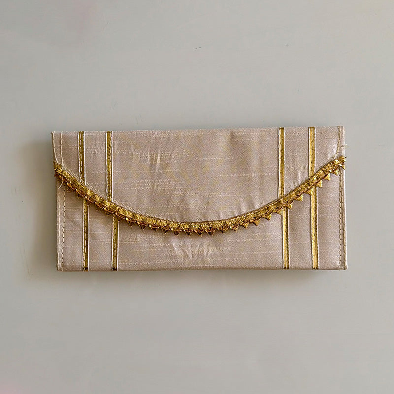Gotta Crest Envelope Beige