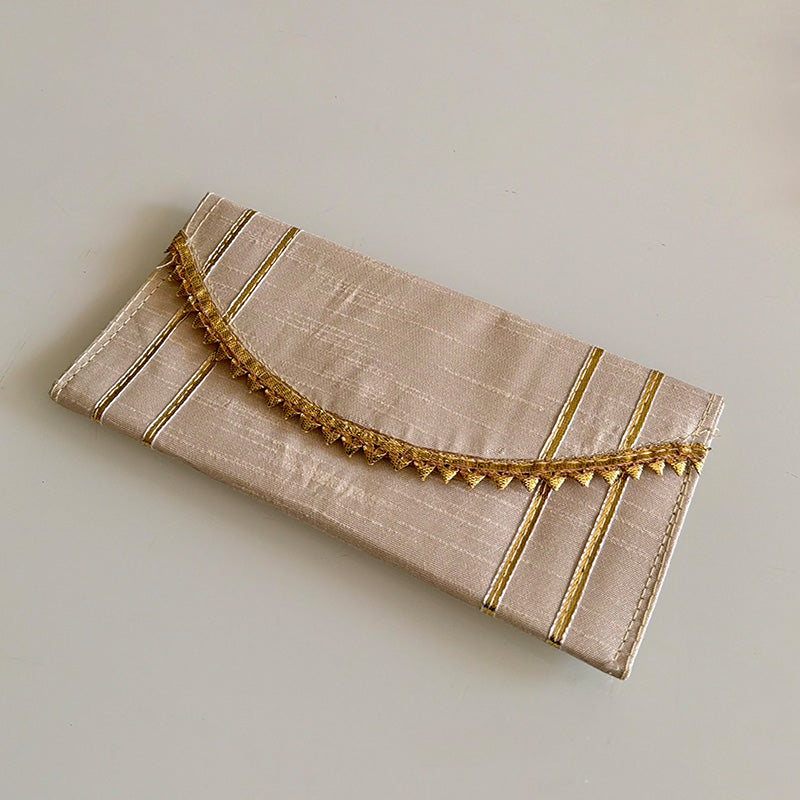 Gotta Crest Envelope Beige