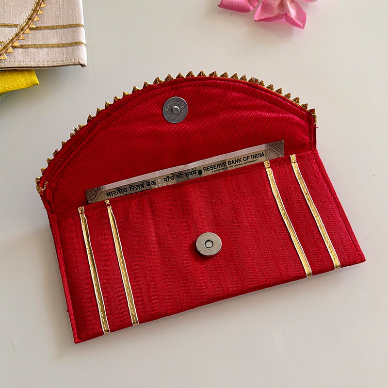 Gotta Crest Envelope Deep Red