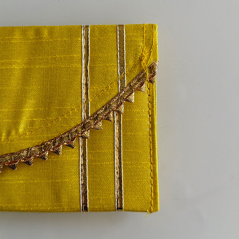 Gotta Crest Envelope Mustard Yellow