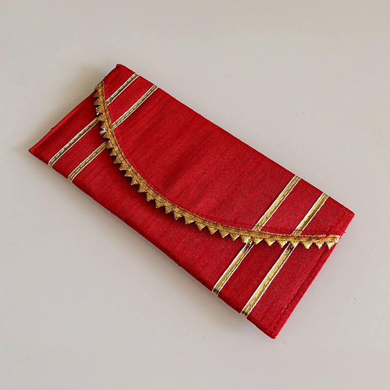 Gotta Crest Envelope Deep Red