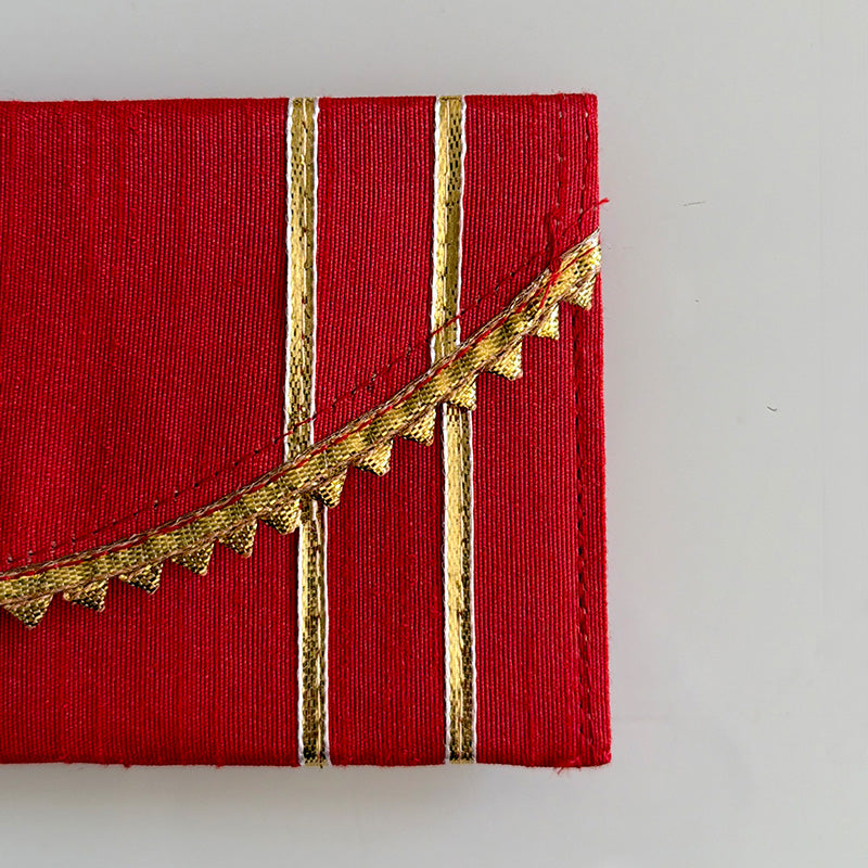 Gotta Crest Envelope Deep Red