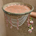 Gulabi Shuka Pooja Thali