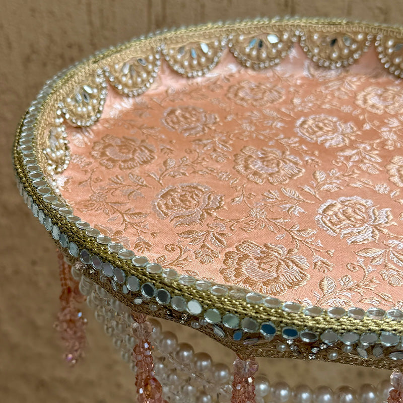 Gulabi Shuka Pooja Thali