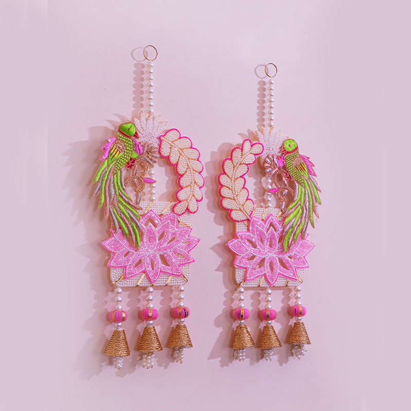 Gulabi Kamal Parrot Hanging
