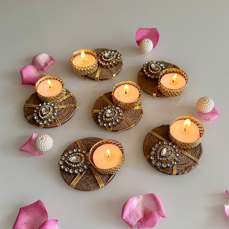 Jute Jewel T-Lite