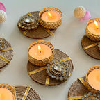 Jute Jewel T-Lite