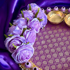 Lavendar Gulab Pooja Thali