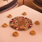 Mayur Resham Rangoli