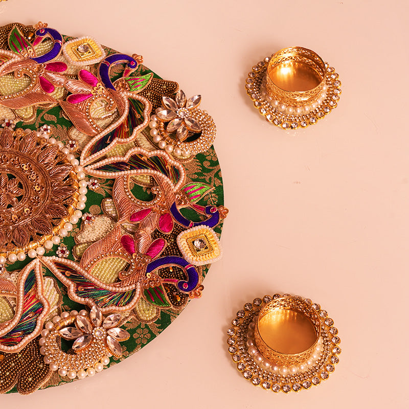 Mayur Resham Rangoli