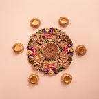 Mayur Resham Rangoli