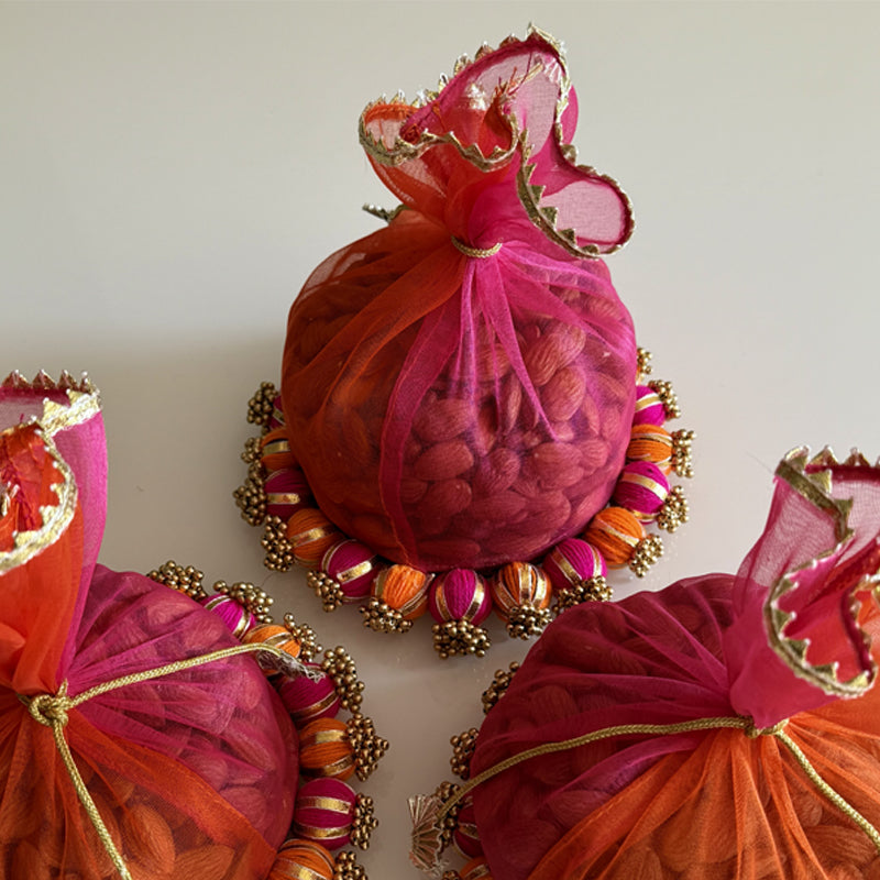 Orange Rani Gotta Potli Platter