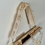 Pearl Garden Box Clutch Ivory