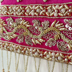 Pearl Garden Box Clutch Rani Pink
