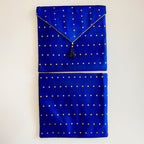 Resham Bindu Cover Royal Blue