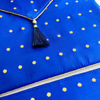 Resham Bindu Cover Royal Blue