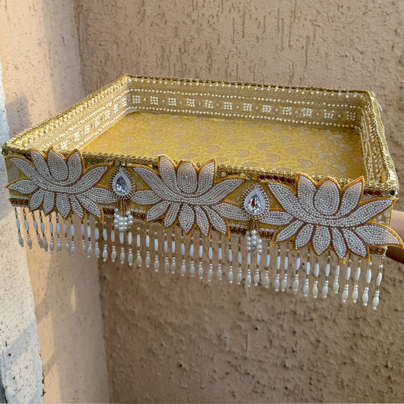 Rumala Sahib Tray Lemon Yellow