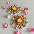 Shimmer Petal T-Lite Citrine Glow