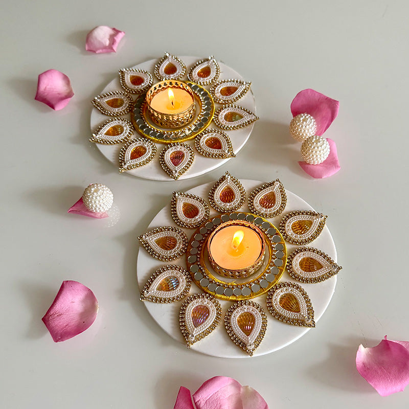 Shimmer Petal T-Lite Citrine Glow