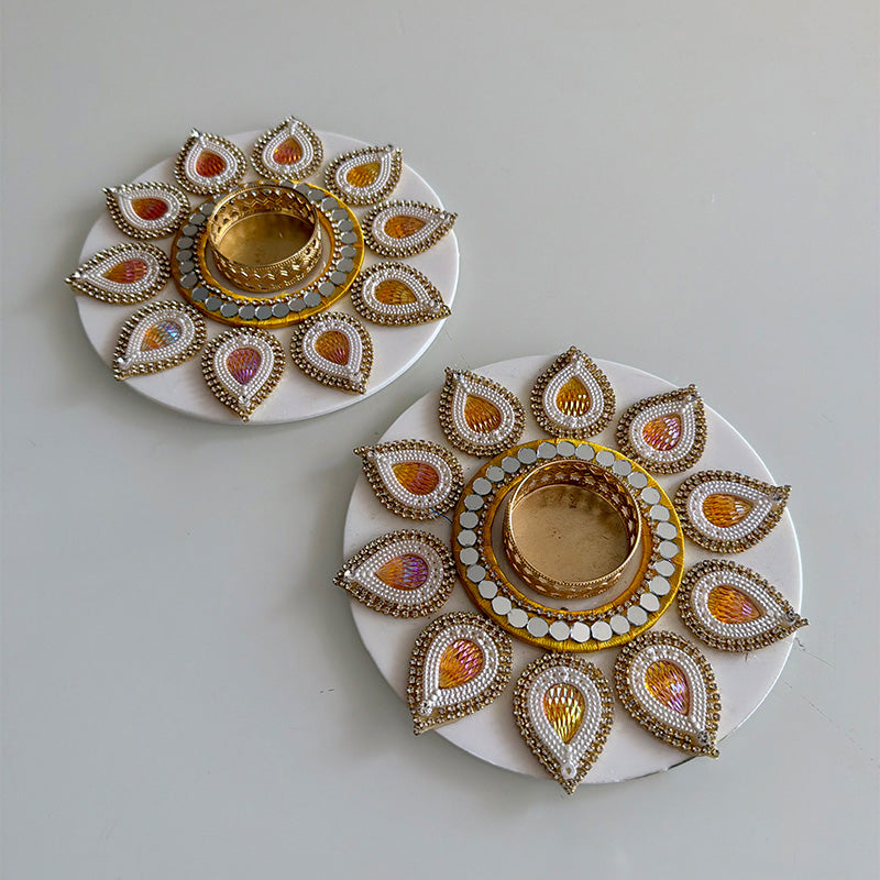 Shimmer Petal T-Lite Citrine Glow