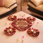 Swarna Pleated Rangoli