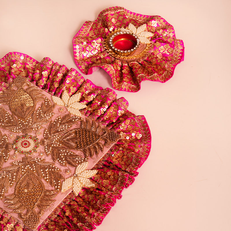 Swarna Pleated Rangoli