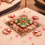 Triple Layered Rangoli