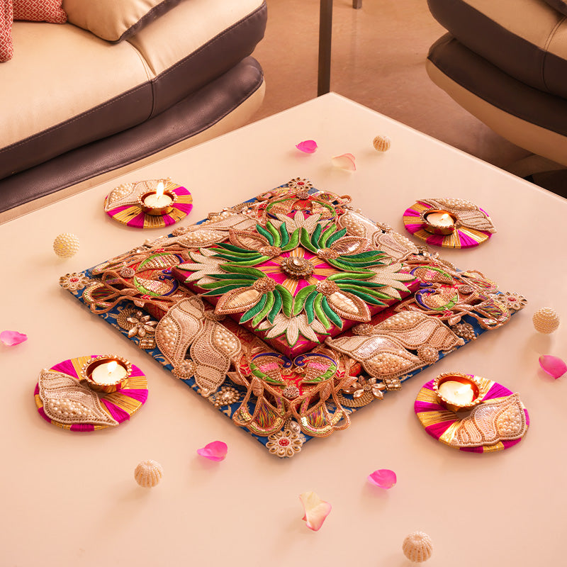 Triple Layered Rangoli