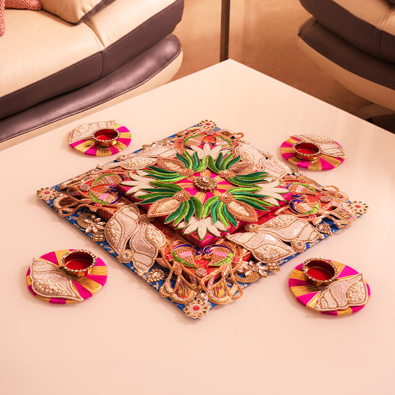 Triple Layered Rangoli