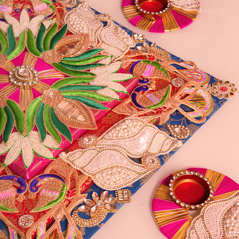 Triple Layered Rangoli