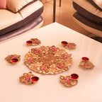 Zardozi Pakshi Rangoli