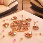 Zardozi Pakshi Rangoli