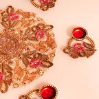 Zardozi Pakshi Rangoli