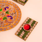 Mayur Mirror Rangoli